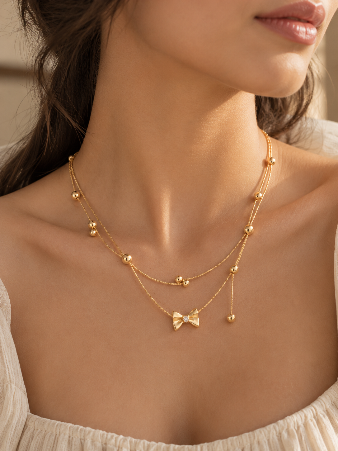 Petite Bow-Tique Necklace