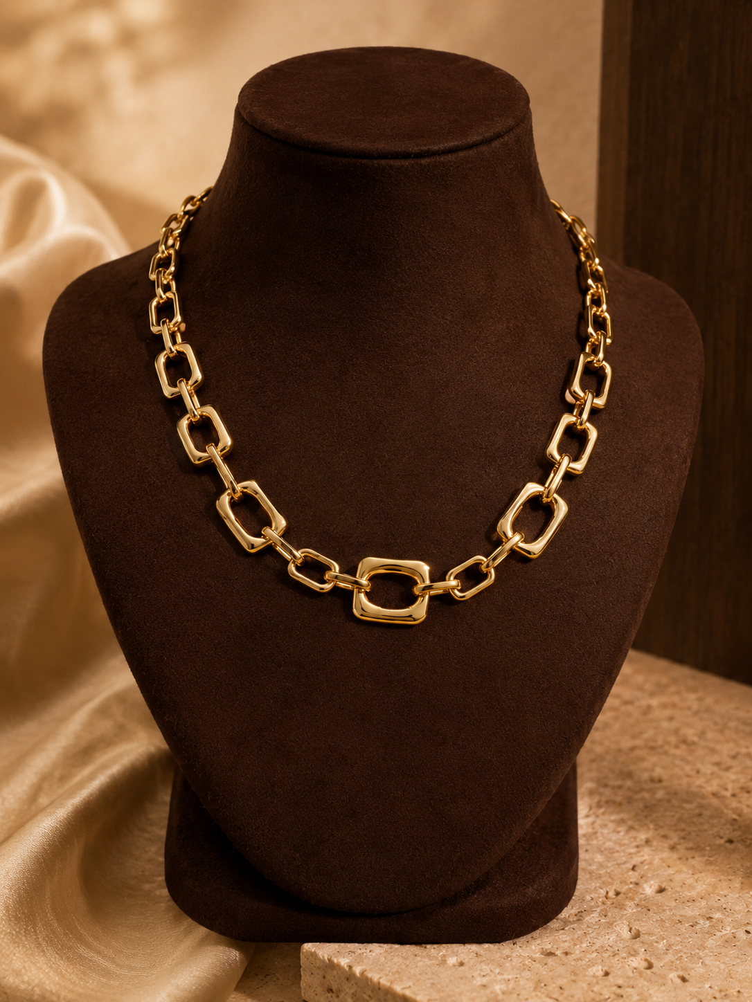 Molten Link Necklace