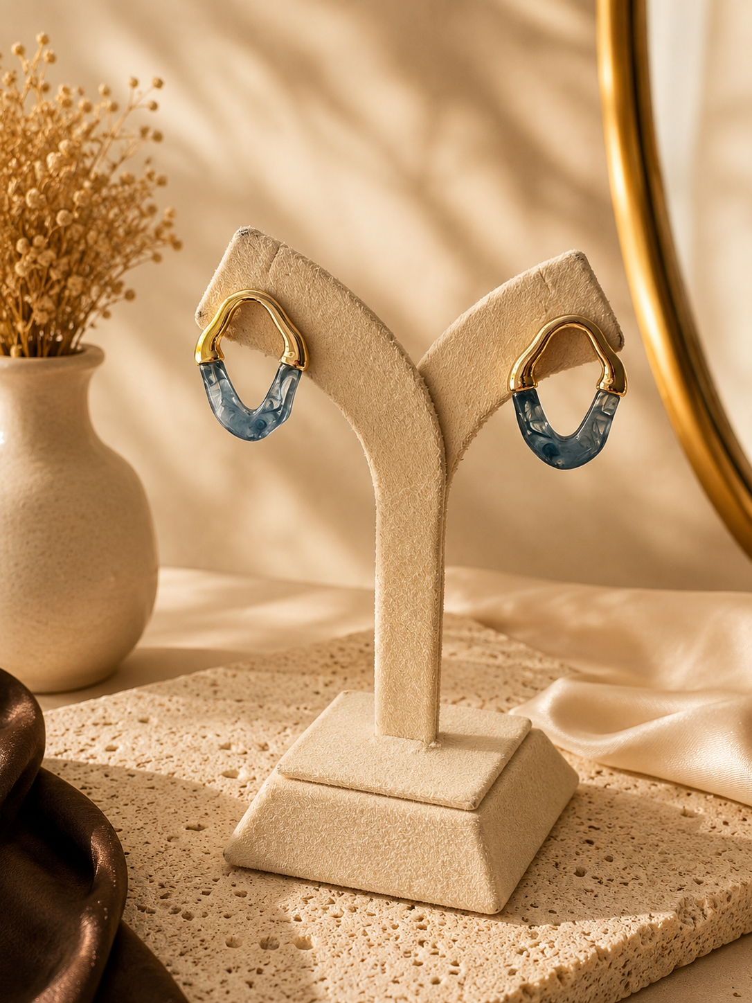 Blue Mirage Earrings