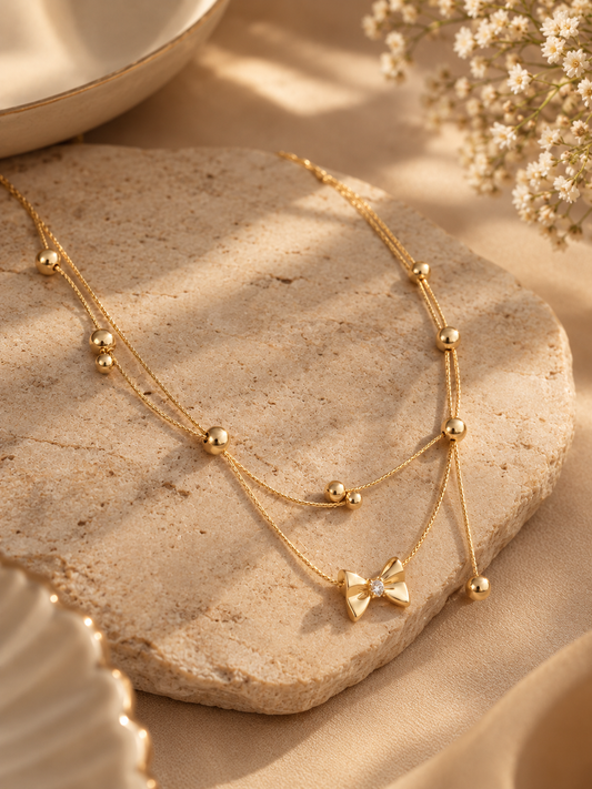 Petite Bow-Tique Necklace