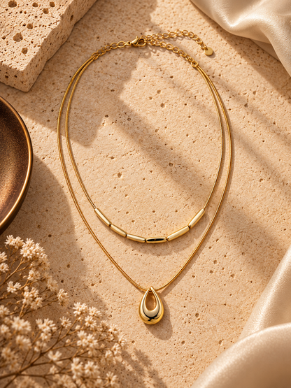 Dainty Glow Layered Necklace