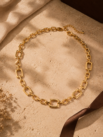 Molten Link Necklace