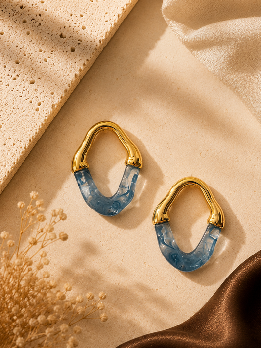 Blue Mirage Earrings