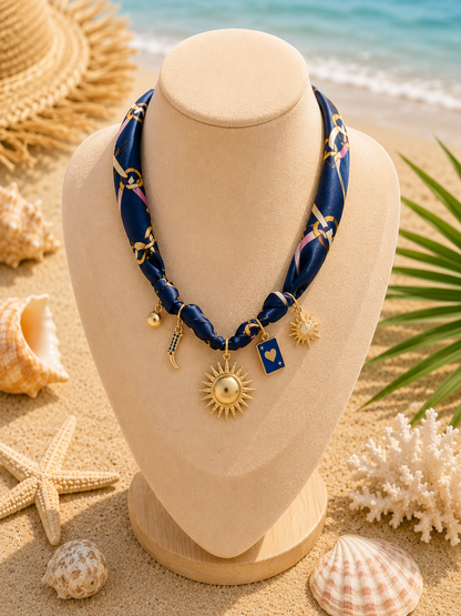 Monaco Soleil Satin Necklace