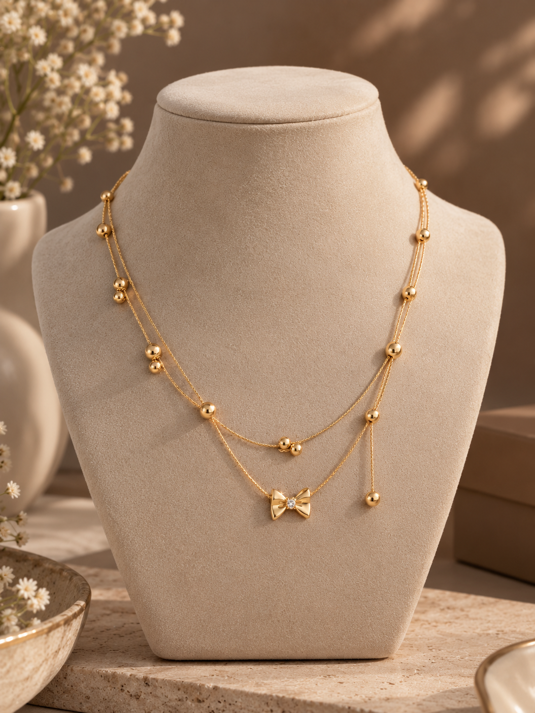 Petite Bow-Tique Necklace