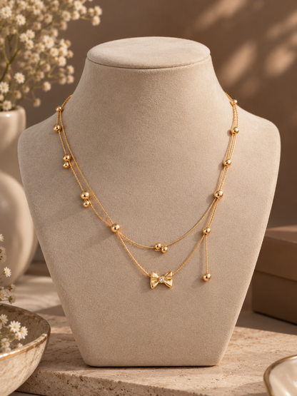 Petite Bow-Tique Necklace