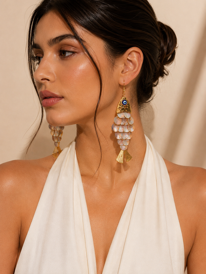 Sirena Scale Earrings