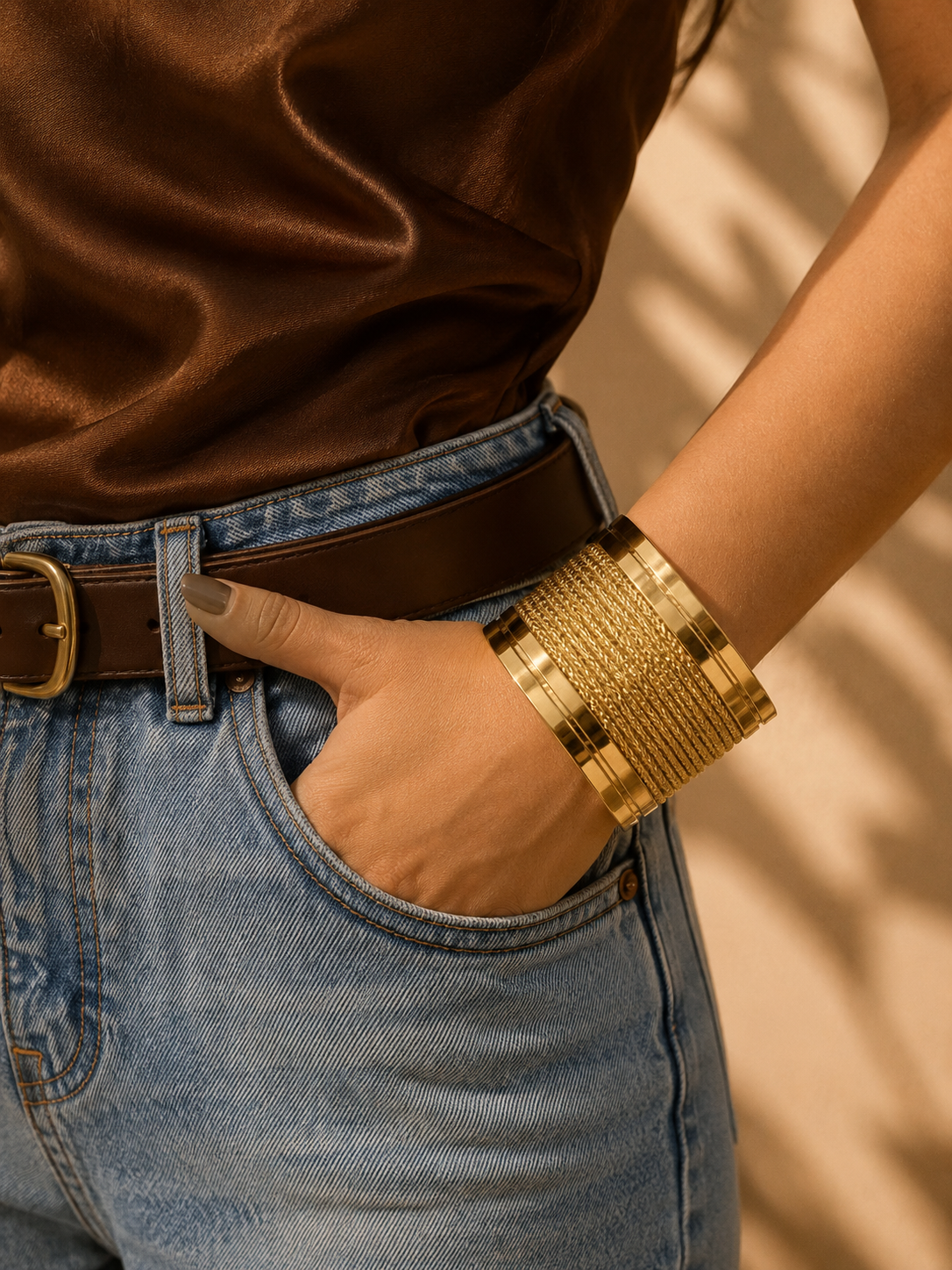 Velora Weave Cuff