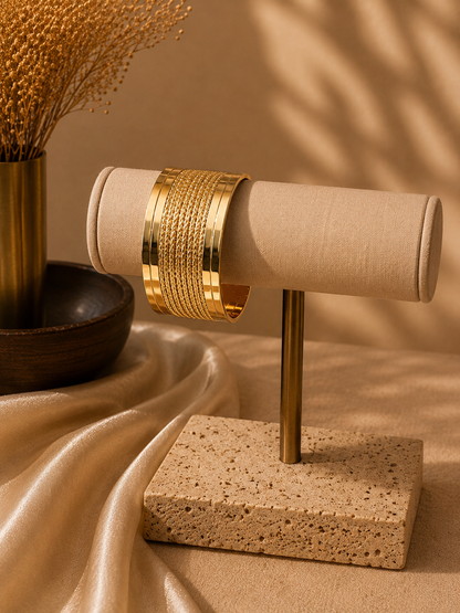 Velora Weave Cuff