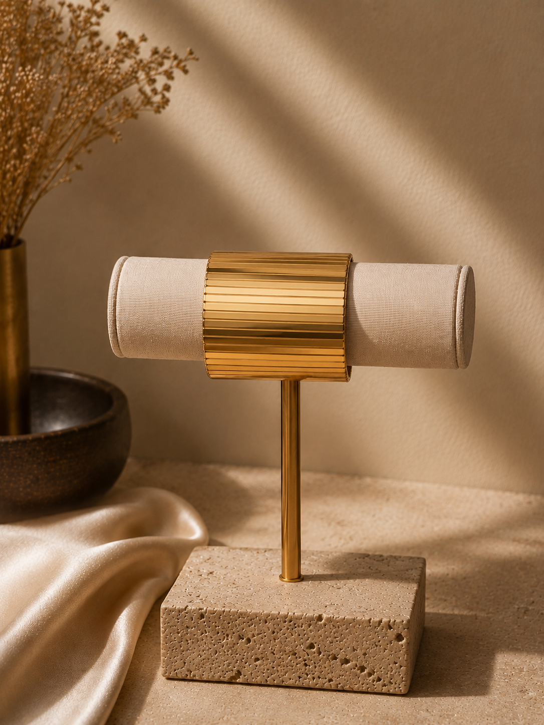 Gold Plated Elysian Empress Cuff
